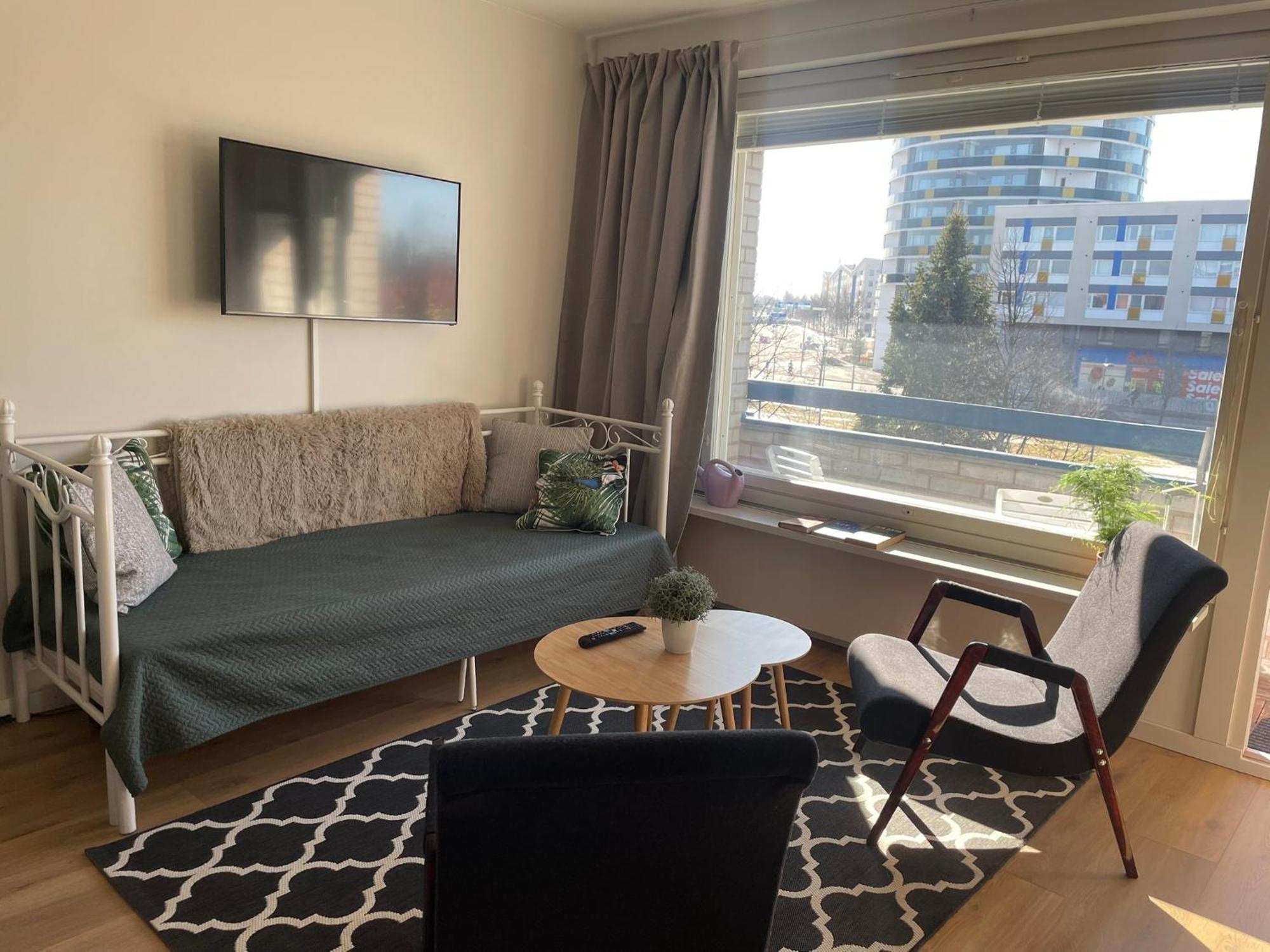 Appartement Kiva Majoitus 1-4Hloe, 500M Keskustaan, Parkkipaikka à Oulu Extérieur photo