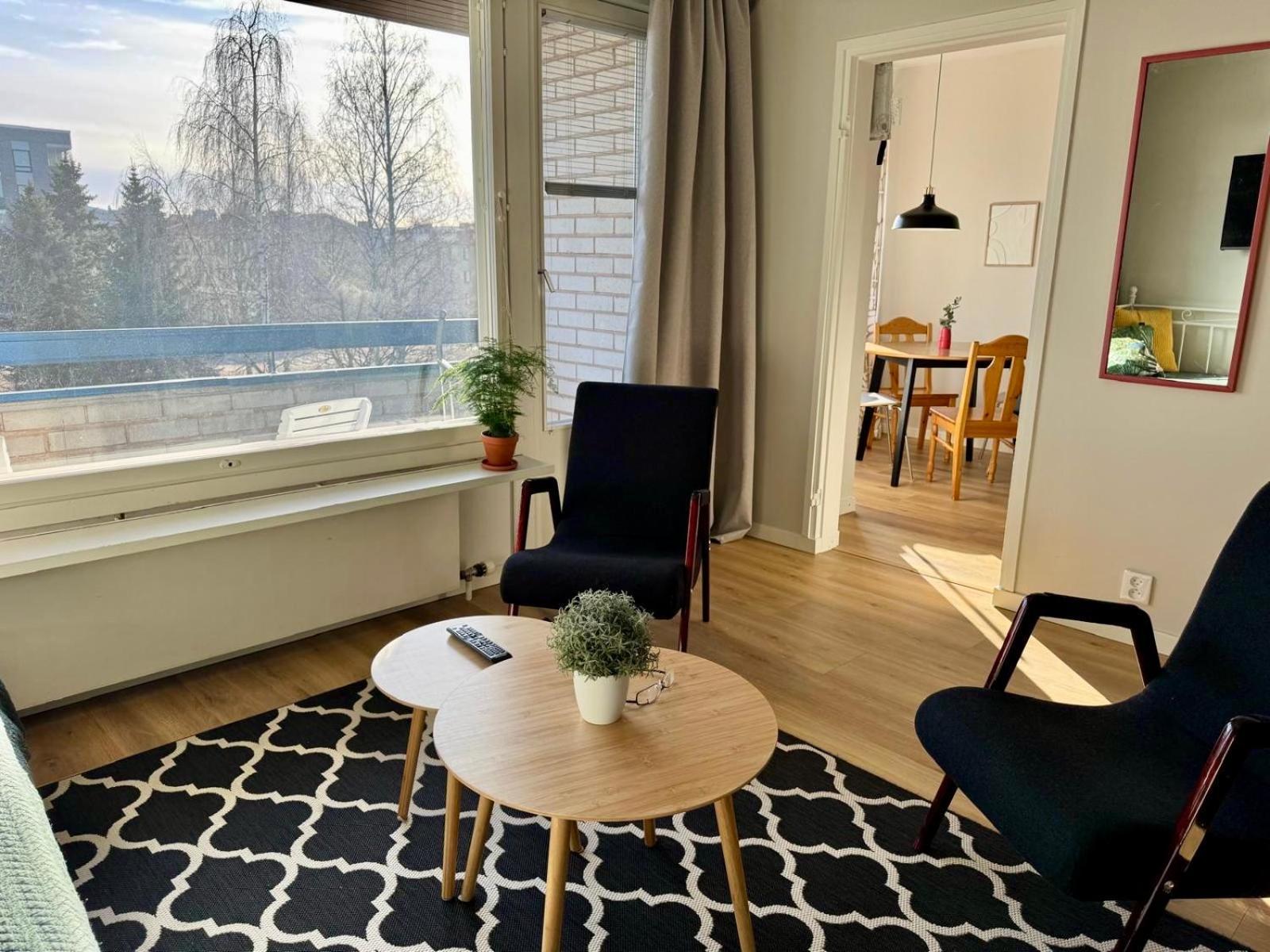 Appartement Kiva Majoitus 1-4Hloe, 500M Keskustaan, Parkkipaikka à Oulu Extérieur photo