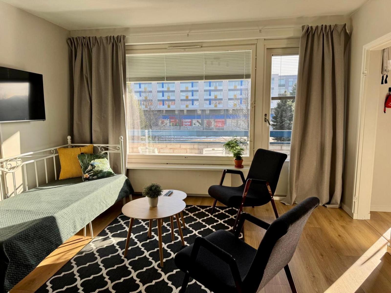Appartement Kiva Majoitus 1-4Hloe, 500M Keskustaan, Parkkipaikka à Oulu Extérieur photo
